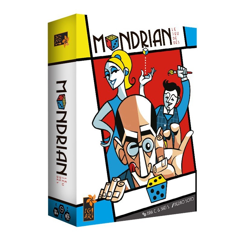 Mondrian - Le jeu de dés