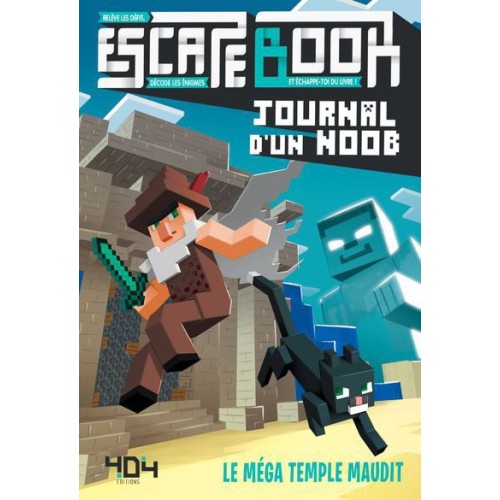 Escape Book : Journal d'un Noob - Le Méga Temple Maudit