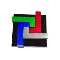 Casse-tête Le Tourbillon - Métal Alu Brossé