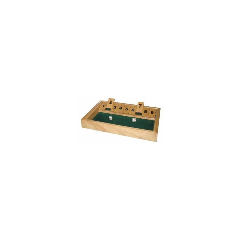 Shut the Box 9 (klappenspiel)