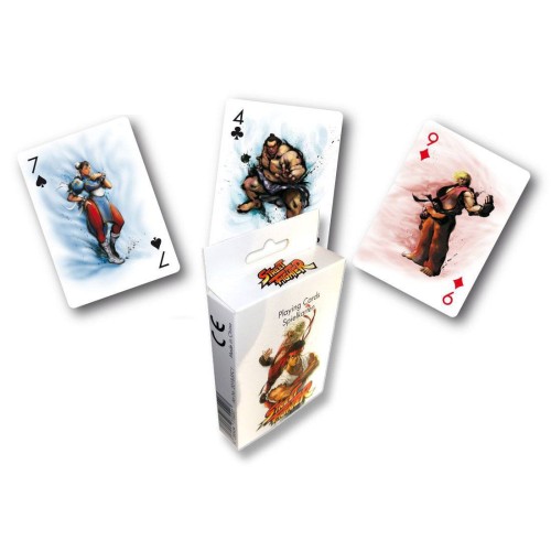 Cartes à jouer Street Fighter Collector