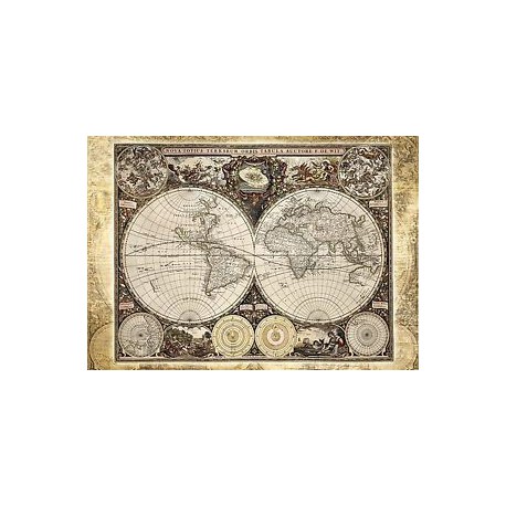 Puzzle 2000 pièces - Mappemonde Historique