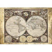Puzzle 2000 pièces - Mappemonde Historique