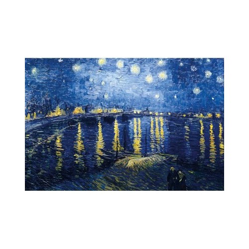 Puzzle 150 pièces - Nuit Étoilée sur le Rhône