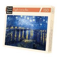Puzzle 150 pièces - Nuit Étoilée sur le Rhône