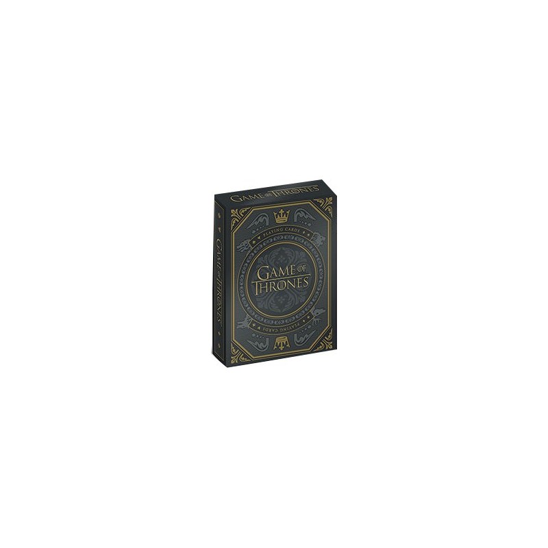 Cartes à jouer Game of Thrones 3rd Edition (Dark)