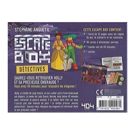 Escape Box : Détectives