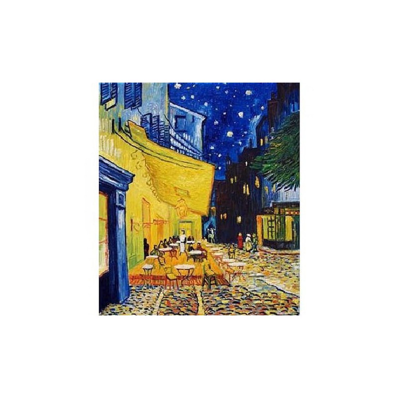 Puzzle 1000 pièces - Terrasse de café le soir - Van Gogh