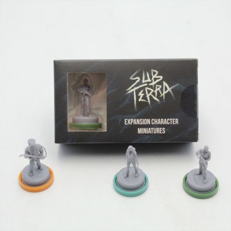 Sub Terra extension Expansion character miniatures