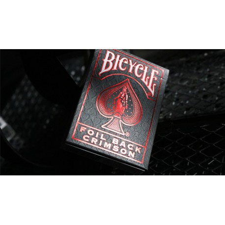 Cartes à jouer Bicycle Crimson Luxe Red V2