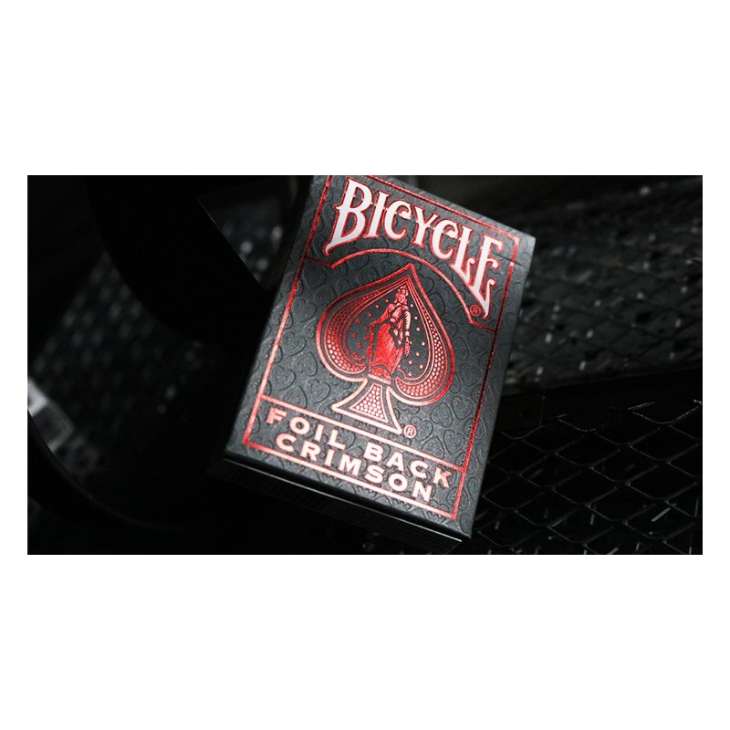 Cartes à jouer Bicycle Crimson Luxe Red V2