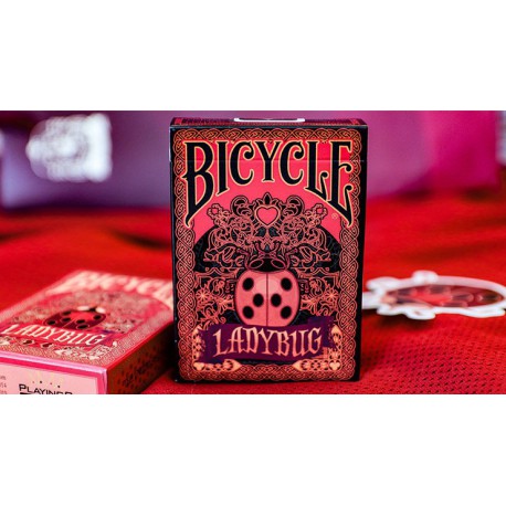 Cartes à jouer Bicycle Ladybug Red