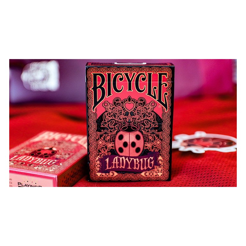 Cartes à jouer Bicycle Ladybug Red