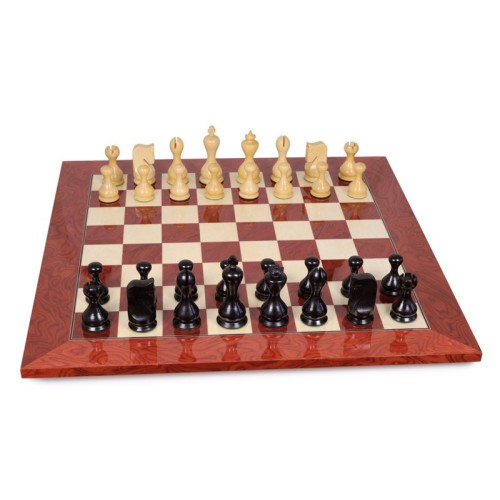 Jeu d'Echecs Antique Black - Ensemble Complet