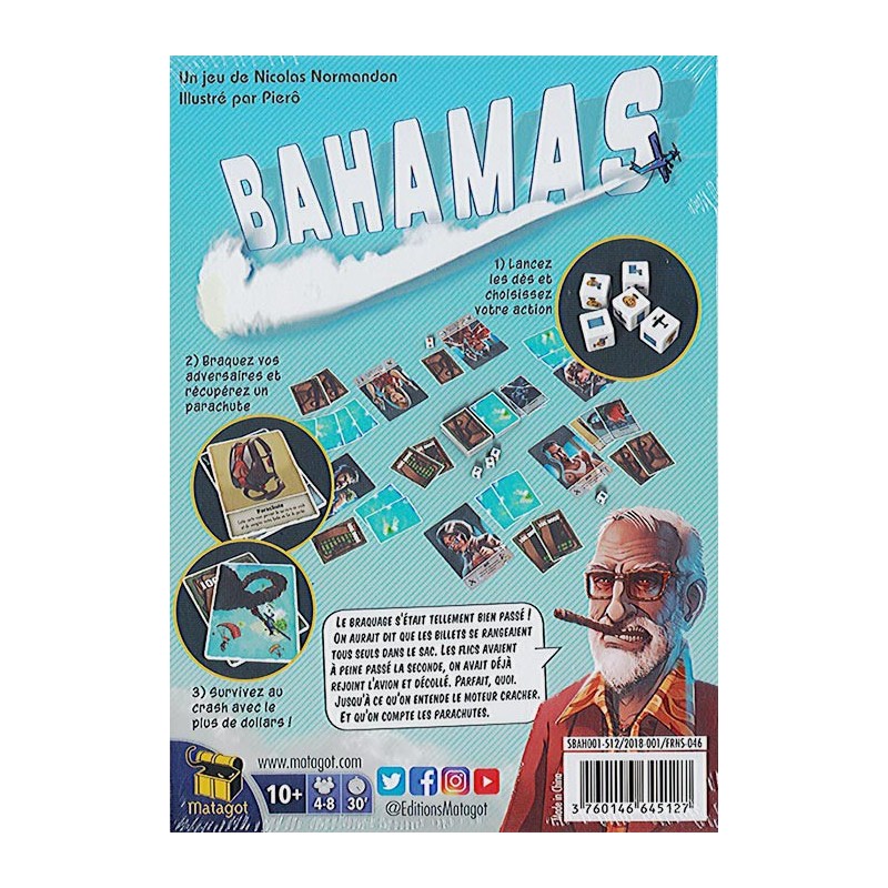Bahamas, Le Jeux de Société Boutique Spécialisée Variantes Paris
