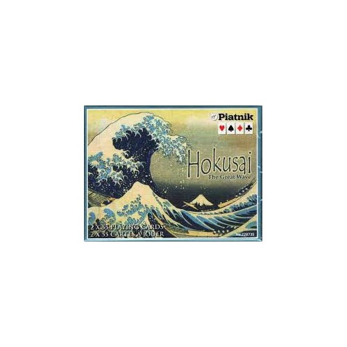 Cartes à jouer La Vague d'Hokusai