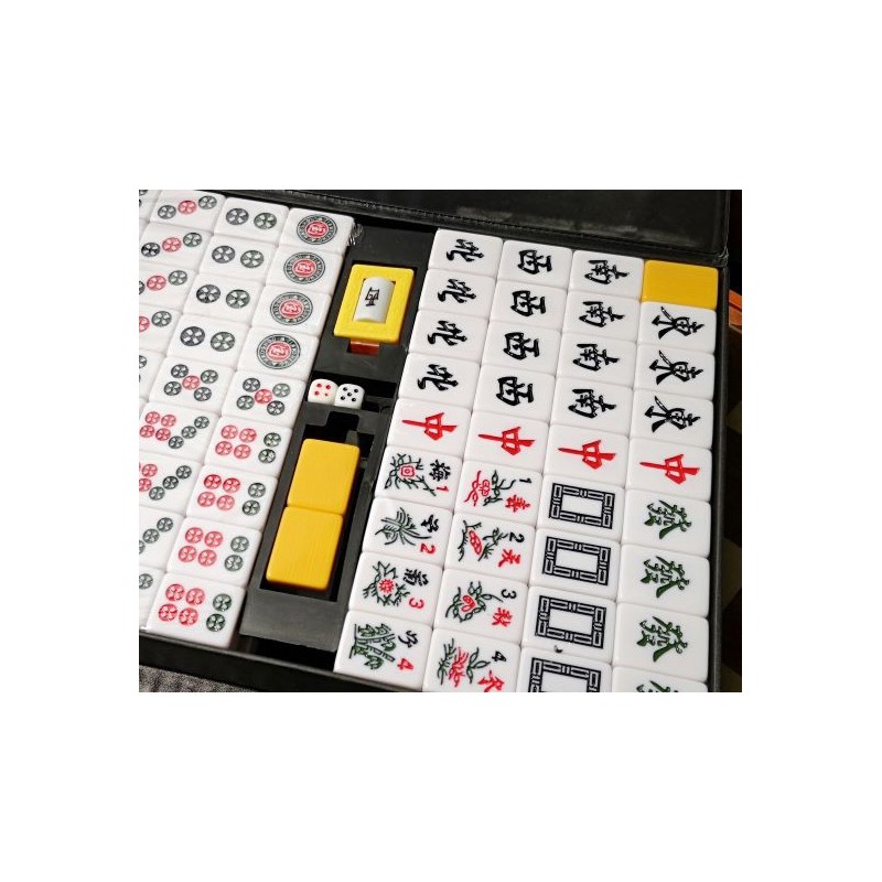 Mah-Jong Classique Yellow - Malette Mah-Jong Classique Yellow - Malette