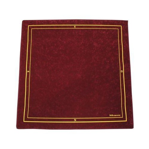 Tapis Bridge Bordeaux 75x75cm