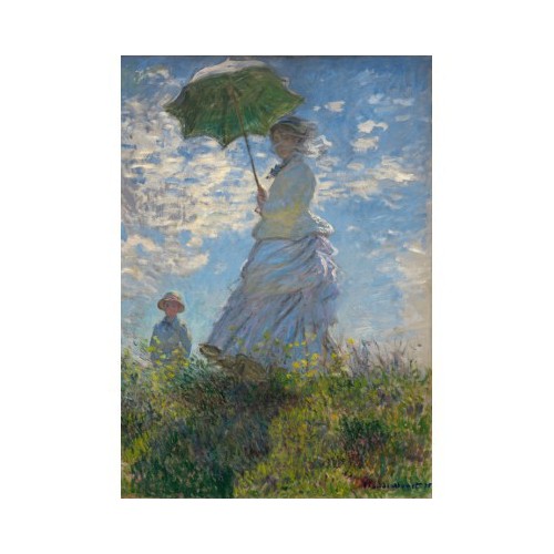 Puzzle 1000 pièces - La Femme à l'Ombrelle, Claude Monet