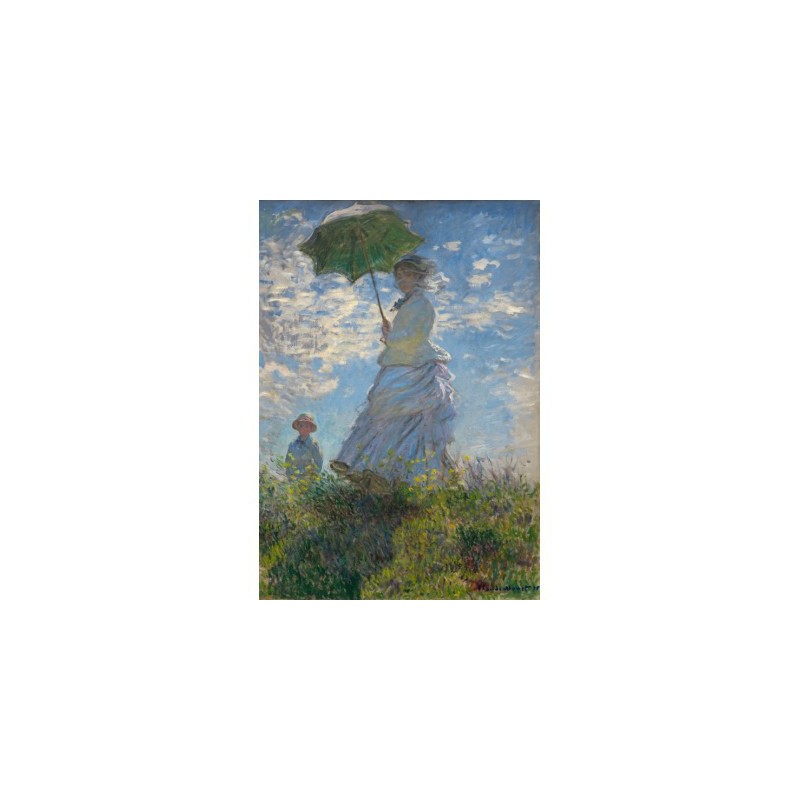 Puzzle 1000 pièces - La Femme à l'Ombrelle, Claude Monet