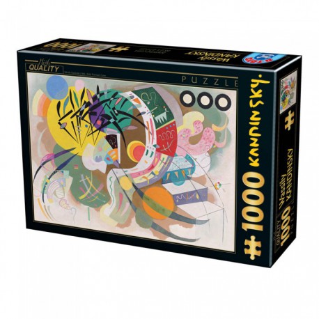 Puzzle 1000 pièces - Dominant Curve de Kandinsky