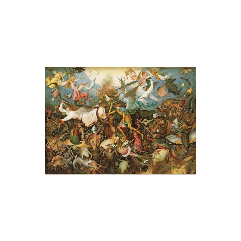 Puzzle 2000 pièces - La Chute des Anges Rebelles de Pieter Brueghel