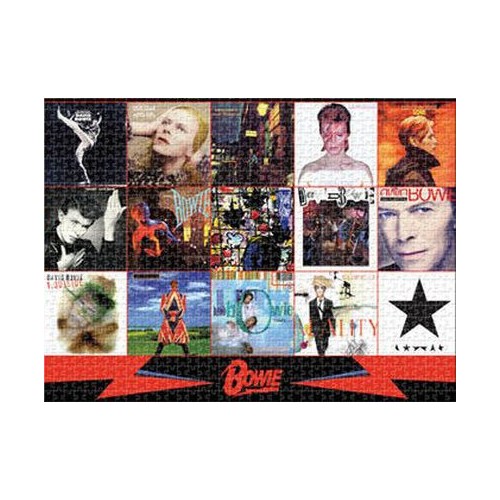 Puzzle 1000 pièces - David Bowie Albums