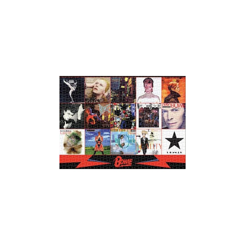 Puzzle 1000 pièces - David Bowie Albums