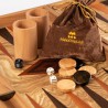 Backgammon Manopoulos Olive Luxe 30cm