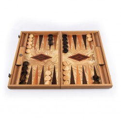 Backgammon Manopoulos Olive Luxe 30cm