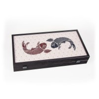 Backgammon Japonais Koi 48x26cm