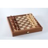 Echecs & Backgammon Coffret Classique 27cm - Simili Bois