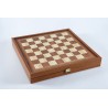 Echecs & Backgammon Coffret Classique 27cm - Simili Bois