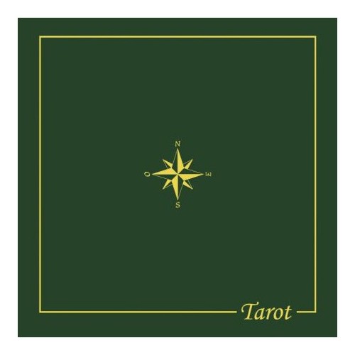 Tapis de cartes vert, 1 carte