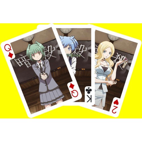 Cartes à jouer Assassination Classroom