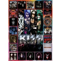 Puzzle 1000 pièces - Kiss The Albums