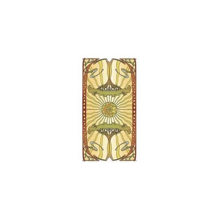 Tarot divinatoire Golden Art Nouveau
