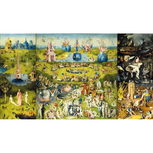 Puzzle 1000 pièces - Jardin des délices de Bosch