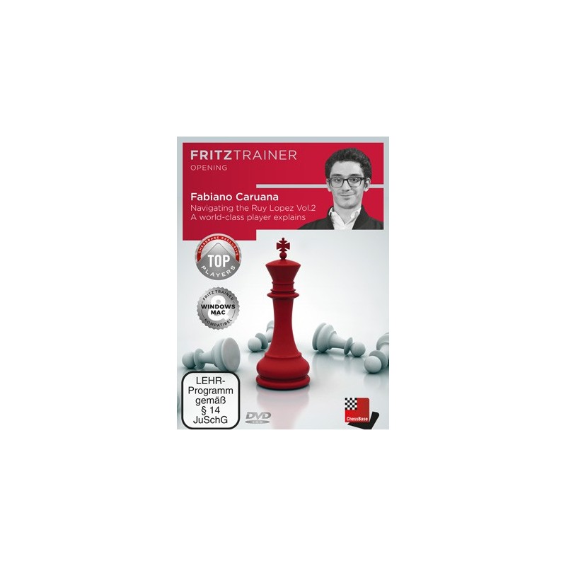 DVD Caruana - Navigating the Ruy Lopez Volume 1 DVD Caruana - Navigating the Ruy Lopez Volume 1
