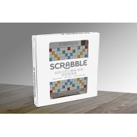 Scrabble plateau en verre