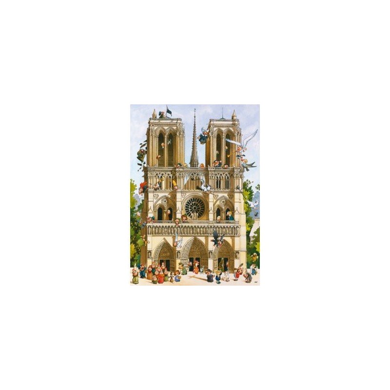 Puzzle 1000 pièces - Vive Notre Dame Puzzle 1000 pièces - Vive Notre Dame