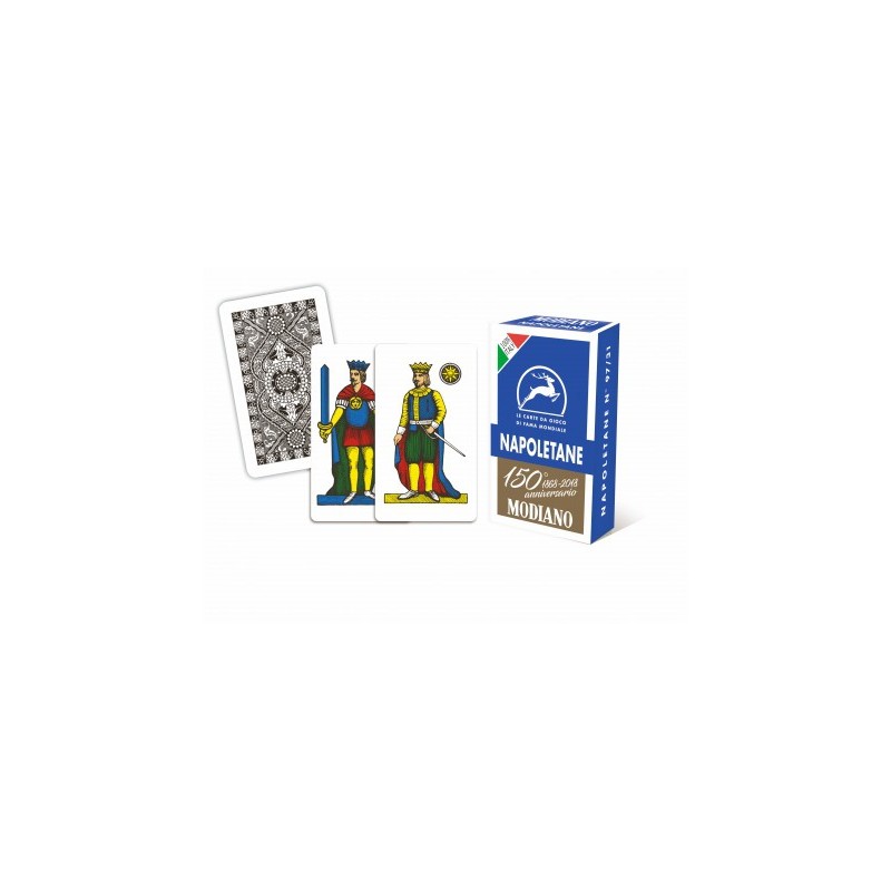 Cartes à jouer Napolitaine Bleu 97/31 Cartes à jouer Napolitaine Bleu 97/31
