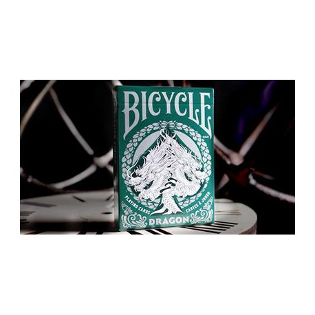 Cartes à Bicycle Dragon vert