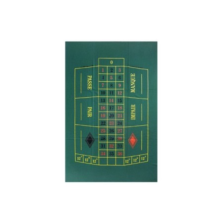 Tapis Roulette Français - Simple Zéro