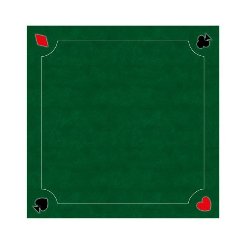 Tapis de Cartes Prestige Multi-jeux Vert 60cm