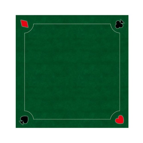 Tapis de Cartes Prestige Multi-jeux Vert 60cm