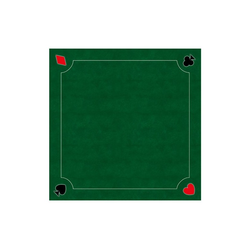 Tapis de Cartes Prestige Multi-jeux Vert 60cm Tapis de Cartes Prestige Multi-jeux Vert 60cm
