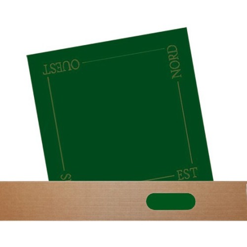 Tapis de Cartes Feutrine Verte 60cm Qualité Supérieure