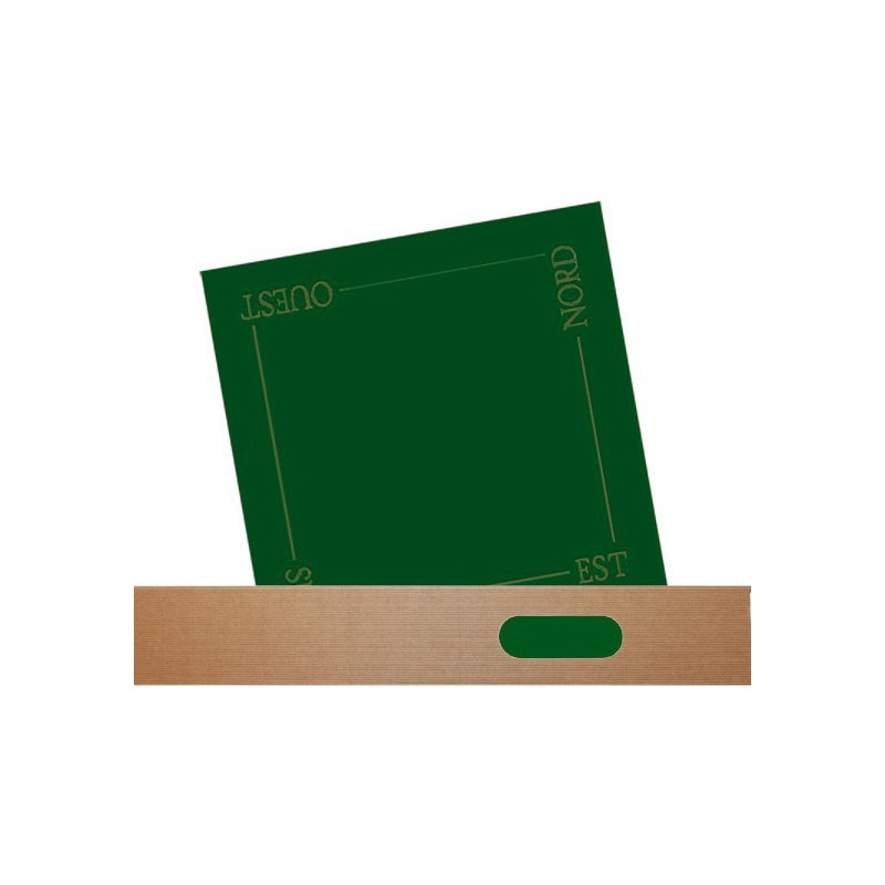 Tapis de Cartes Feutrine Verte 60cm Qualité Supérieure Tapis de Cartes Feutrine Verte 60cm Qualité Supérieure