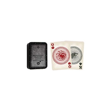 Cartes à jouer Game of Thrones - Coffret Premium